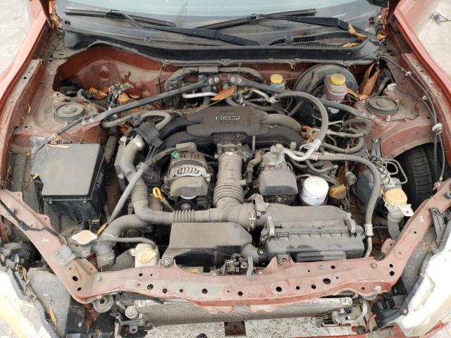 JF1ZNAA11D1701173 - 2013 TOYOTA SCION FR-S ნარინჯისფერი ფოტო 11