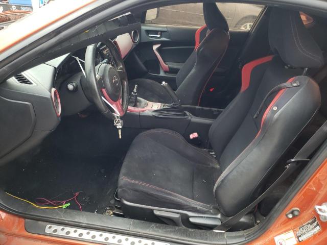 JF1ZNAA11D1701173 - 2013 TOYOTA SCION FR-S ნარინჯისფერი ფოტო 7