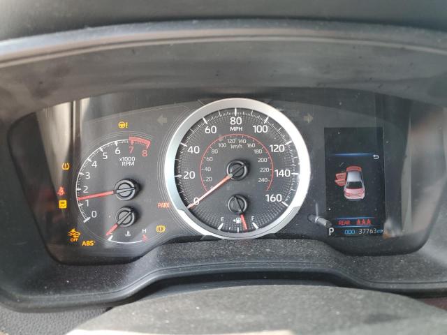 5YFS4MCE2MP074396 - 2021 TOYOTA COROLLA SE ვერცხლისფერი ფოტო 9