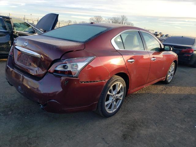 1N4AA5AP2CC849498 - 2012 NISSAN MAXIMA S BURGUNDY photo 3