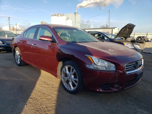 1N4AA5AP2CC849498 - 2012 NISSAN MAXIMA S BURGUNDY photo 4