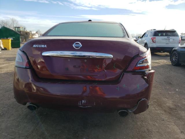 1N4AA5AP2CC849498 - 2012 NISSAN MAXIMA S BURGUNDY photo 6