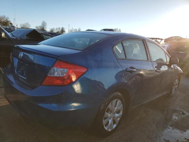 2HGFB2F56CH501558 - 2012 HONDA CIVIC LX TEAL photo 3