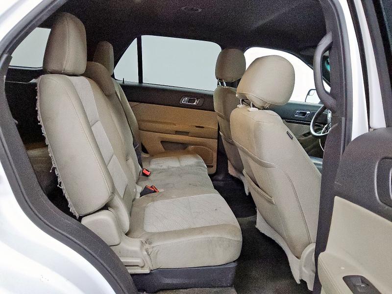 1FM5K8B85EGC27471 - 2014 FORD EXPLORER WHITE photo 11