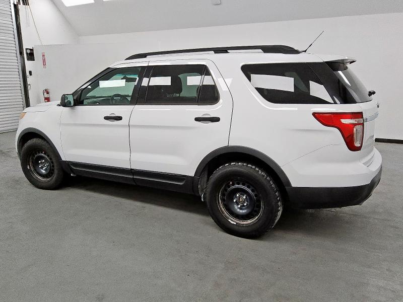 1FM5K8B85EGC27471 - 2014 FORD EXPLORER WHITE photo 2