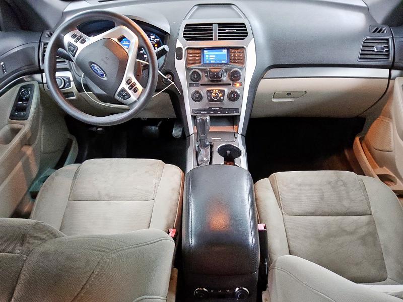 1FM5K8B85EGC27471 - 2014 FORD EXPLORER WHITE photo 8