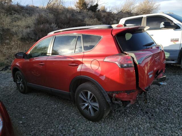 JTMRFREV7HJ110774 - 2018 TOYOTA RAV4 XLE RED photo 2