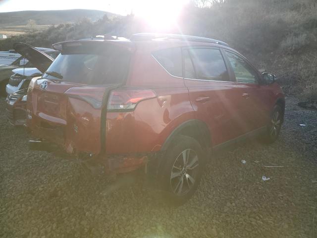 JTMRFREV7HJ110774 - 2018 TOYOTA RAV4 XLE RED photo 3