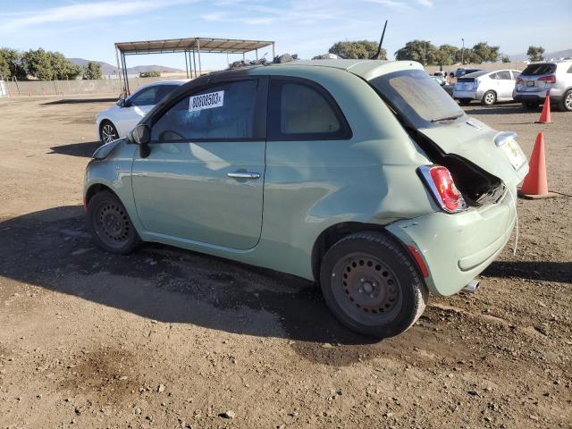 3C3CFFAR9DT544635 - 2013 FIAT 500 POP GREEN photo 2