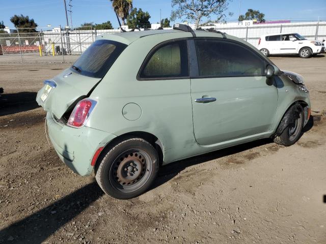 3C3CFFAR9DT544635 - 2013 FIAT 500 POP GREEN photo 3