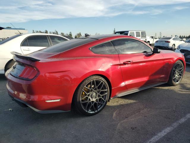 1FA6P8CF0M5144506 - 2021 FORD MUSTANG GT RED photo 3