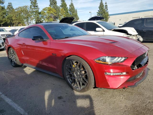 1FA6P8CF0M5144506 - 2021 FORD MUSTANG GT RED photo 4