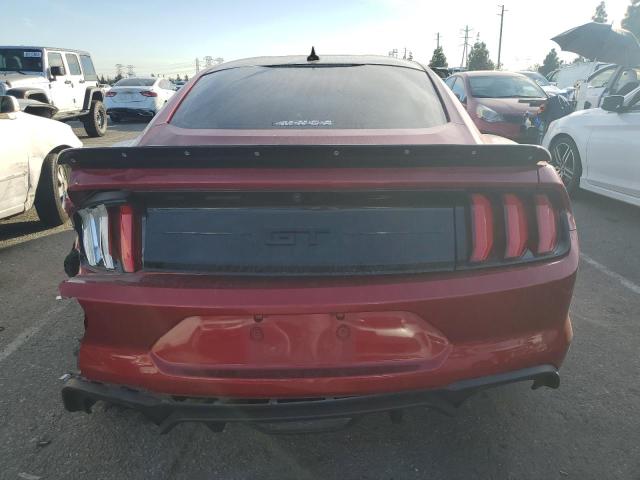 1FA6P8CF0M5144506 - 2021 FORD MUSTANG GT RED photo 6