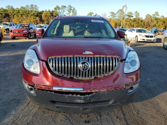 5GAKRCED2CJ332548 - 2012 BUICK ENCLAVE MAROON photo 5