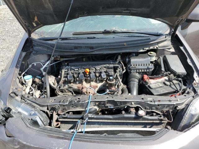 19XFB2F50CE343437 - 2012 HONDA CIVIC LX GRAY photo 11