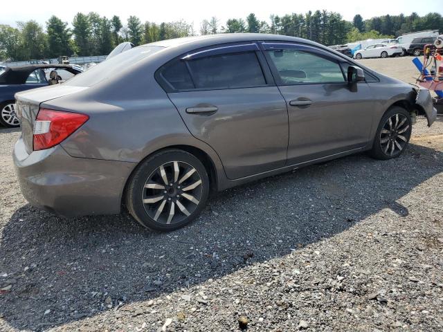 19XFB2F50CE343437 - 2012 HONDA CIVIC LX GRAY photo 3