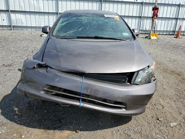 19XFB2F50CE343437 - 2012 HONDA CIVIC LX GRAY photo 5
