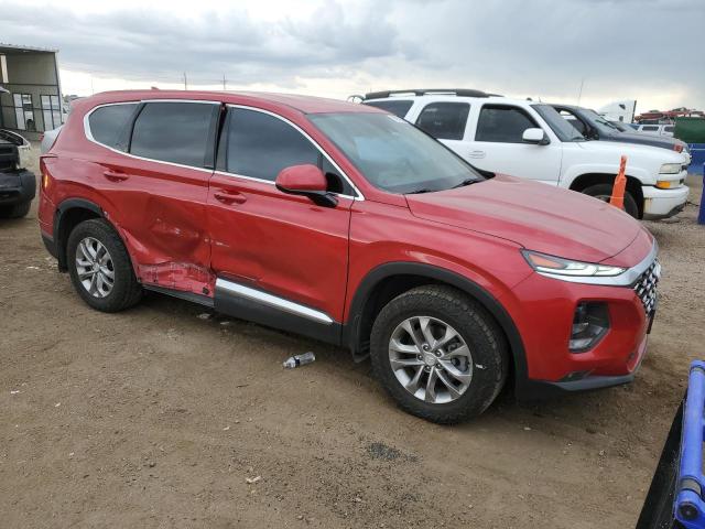 5NMS3CAD3LH288927 - 2020 HYUNDAI SANTA FE SEL RED photo 4