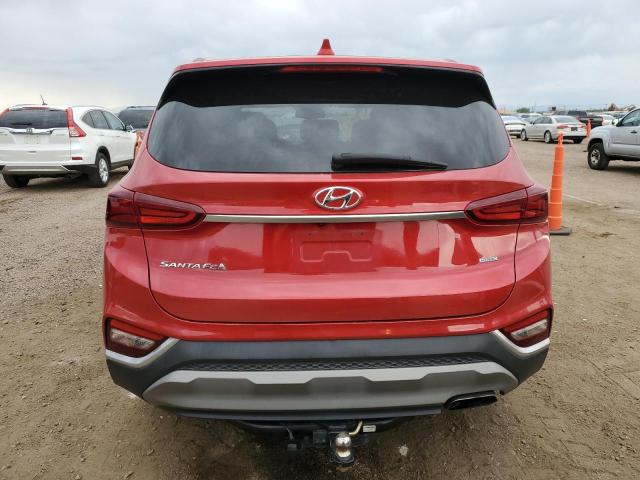 5NMS3CAD3LH288927 - 2020 HYUNDAI SANTA FE SEL RED photo 6