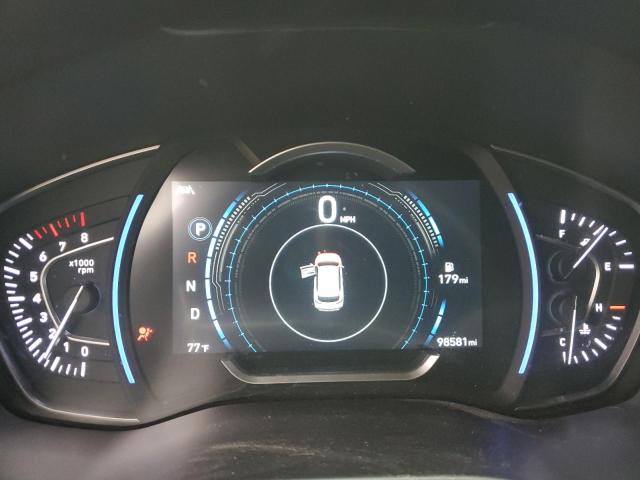 5NMS3CAD3LH288927 - 2020 HYUNDAI SANTA FE SEL RED photo 9