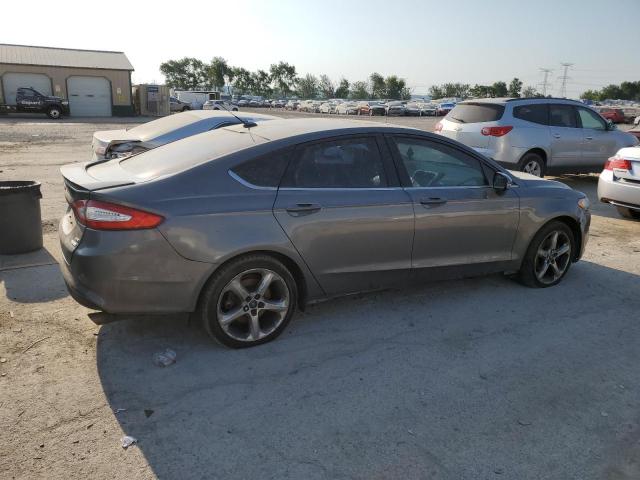 3FA6P0HR8DR106362 - 2013 FORD FUSION SE GRAY photo 3