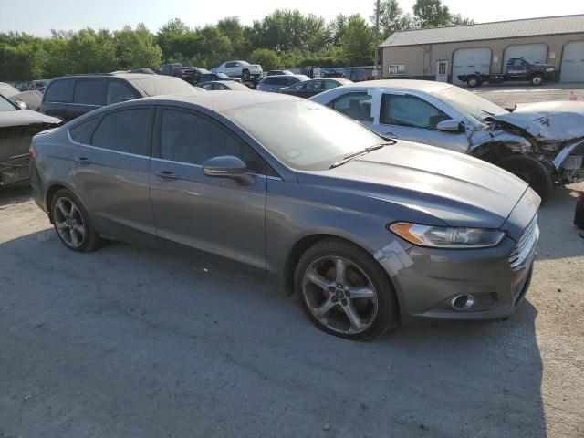 3FA6P0HR8DR106362 - 2013 FORD FUSION SE GRAY photo 4