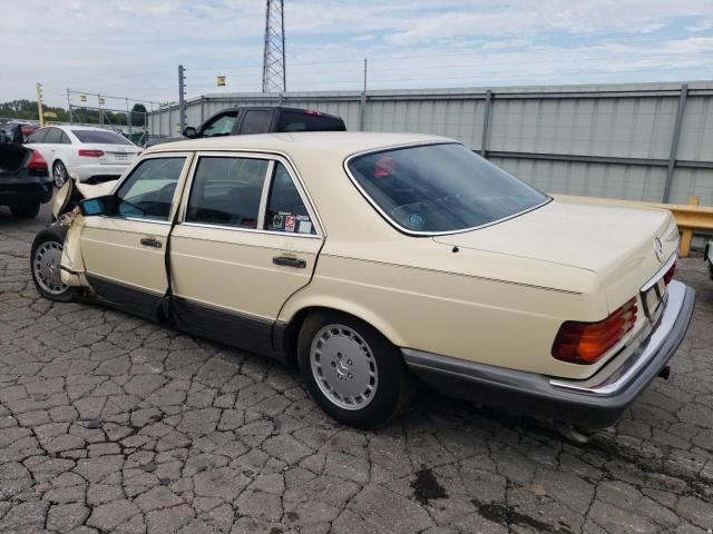 WDBCB25D0HA322818 - 1987 MERCEDES-BENZ 300 SDL CREAM photo 2