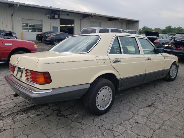 WDBCB25D0HA322818 - 1987 MERCEDES-BENZ 300 SDL CREAM photo 3