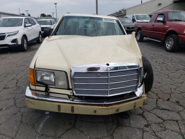 WDBCB25D0HA322818 - 1987 MERCEDES-BENZ 300 SDL CREAM photo 5