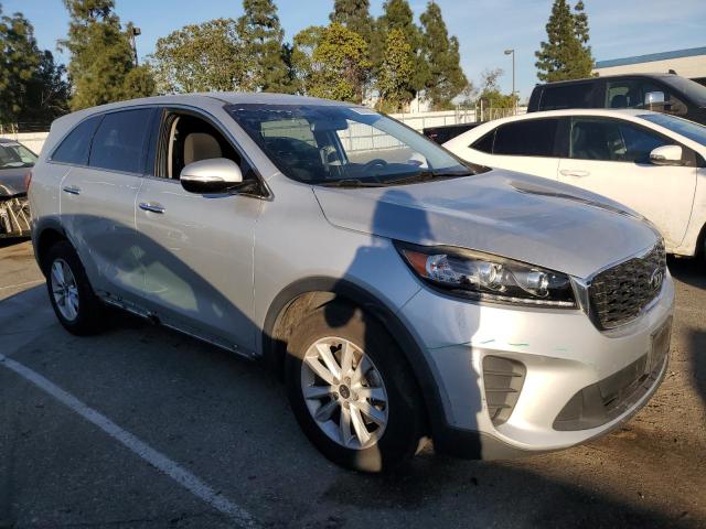 5XYPG4A31KG433480 - 2019 KIA SORENTO L SILVER photo 4