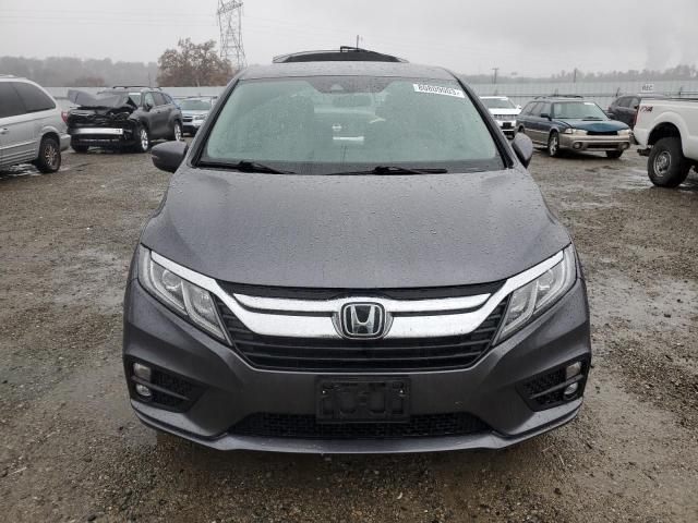 5FNRL6H57LB000617 - 2020 HONDA ODYSSEY EX GRAY photo 5