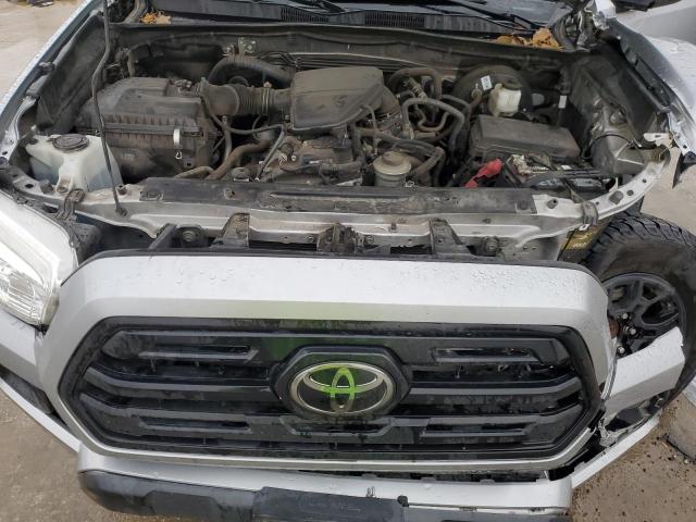 5TFRX5GN5KX164405 - 2019 TOYOTA TACOMA ACCESS CAB ვერცხლისფერი ფოტო 11
