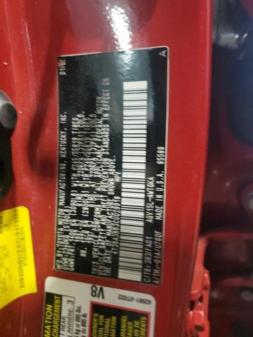 4T3BA3BB3CU029918 - 2012 TOYOTA VENZA LE წითელი ფოტო 13