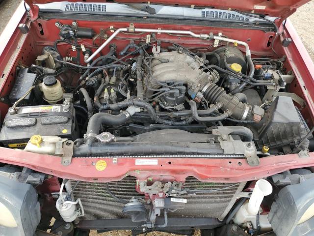 5N1ED28T02C564717 - 2002 NISSAN XTERRA XE RED photo 12