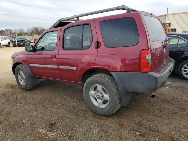 5N1ED28T02C564717 - 2002 NISSAN XTERRA XE RED photo 2