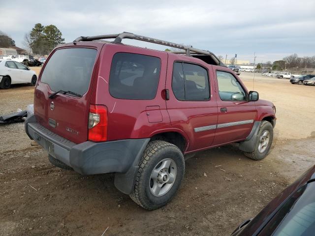 5N1ED28T02C564717 - 2002 NISSAN XTERRA XE RED photo 3