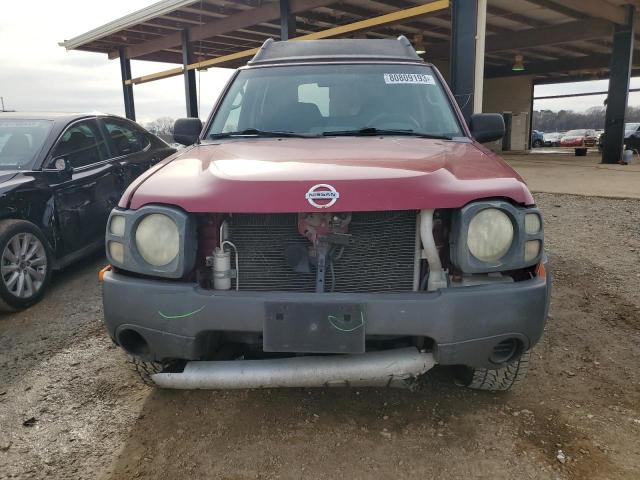 5N1ED28T02C564717 - 2002 NISSAN XTERRA XE RED photo 5