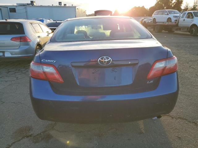 4T1BE46K77U103991 - 2007 TOYOTA CAMRY CE BLUE photo 6