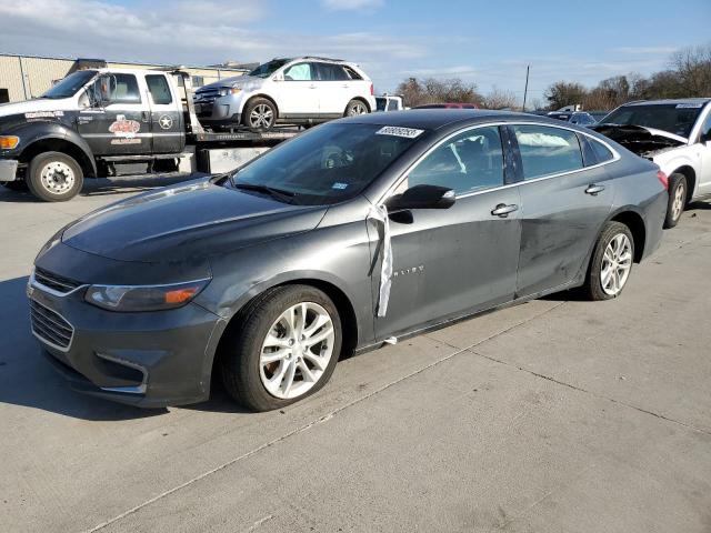 1G1ZD5ST4JF146084 - 2018 CHEVROLET MALIBU LT GRAY photo 1