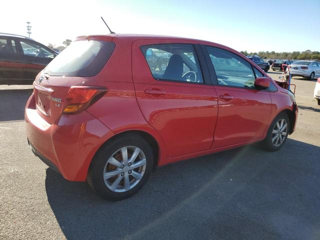 VNKKTUD30GA056107 - 2016 TOYOTA YARIS L RED photo 3