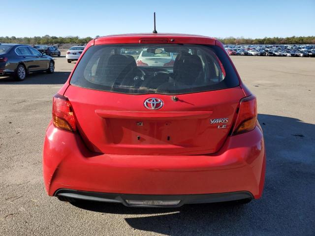 VNKKTUD30GA056107 - 2016 TOYOTA YARIS L RED photo 6