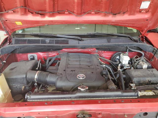 5TFCY5F14BX012214 - 2011 TOYOTA TUNDRA DOUBLE CAB SR5 RED photo 11