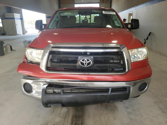 5TFCY5F14BX012214 - 2011 TOYOTA TUNDRA DOUBLE CAB SR5 RED photo 5
