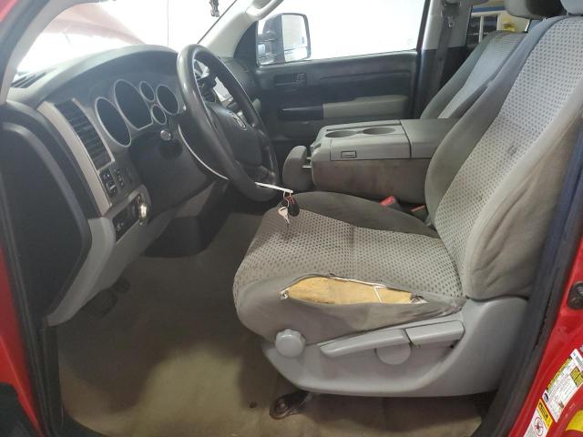 5TFCY5F14BX012214 - 2011 TOYOTA TUNDRA DOUBLE CAB SR5 RED photo 7
