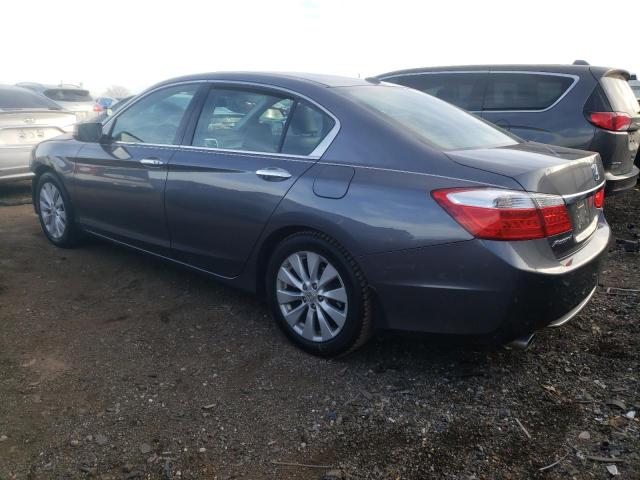 1HGCR3F86FA020274 - 2015 HONDA ACCORD EXL GRAY photo 2