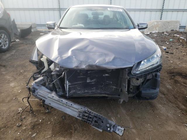 1HGCR3F86FA020274 - 2015 HONDA ACCORD EXL GRAY photo 5