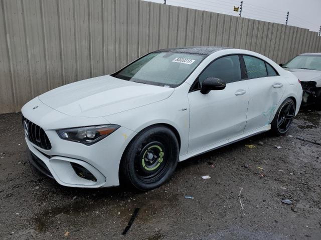 W1K5J5DB3NN320375 - 2022 MERCEDES-BENZ CLA 45 AMG WHITE photo 1