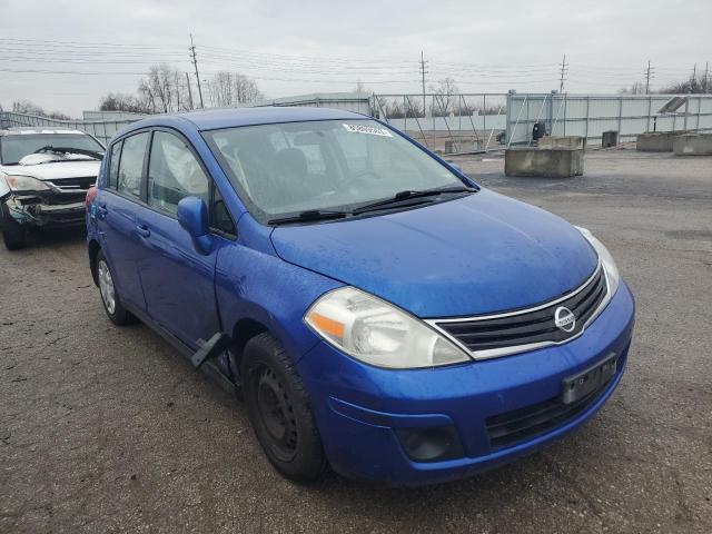 3N1BC1CP9CK264896 - 2012 NISSAN VERSA S BLUE photo 4