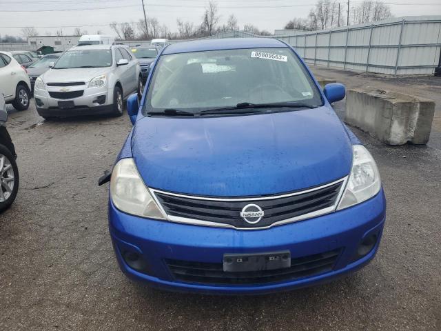 3N1BC1CP9CK264896 - 2012 NISSAN VERSA S BLUE photo 5