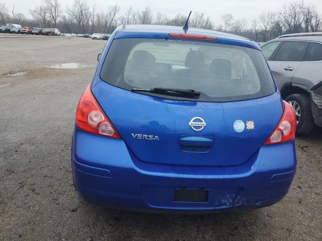 3N1BC1CP9CK264896 - 2012 NISSAN VERSA S BLUE photo 6